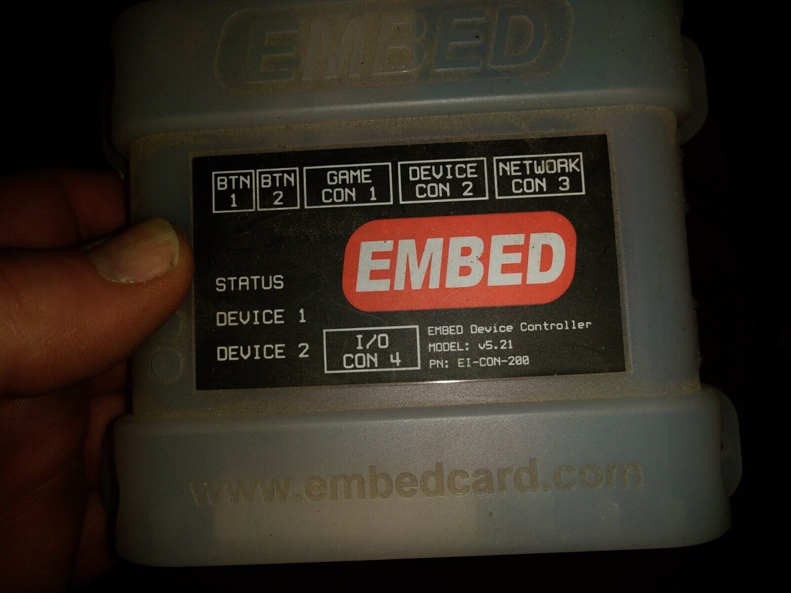 embed arcade controller pcb #900