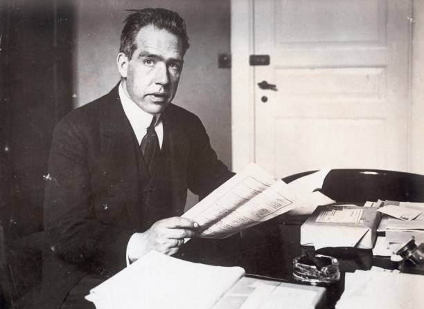 Danish physicist Niels Bohr 1930 Old Historic Photo