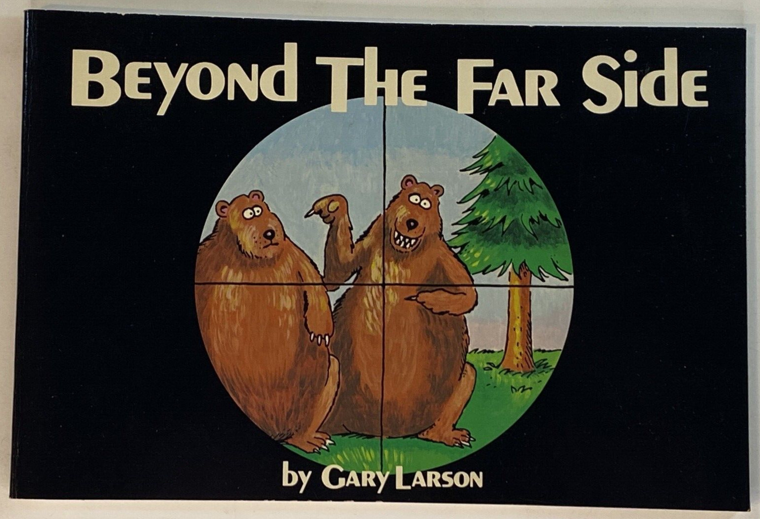 SIGNED Beyond The Far Side by Gary Larson Autographed 1983 Comic Book