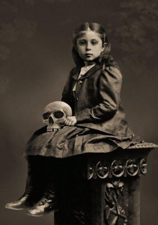 Odd, Creepy, Scary, Unique vintage historic photo reproduction  188