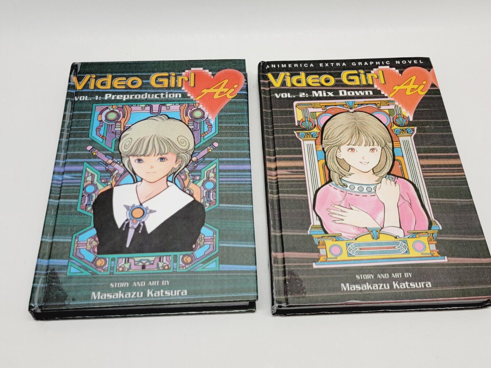 Video Girl AI Hardcover Books Volume 1 & 2 Manga English 