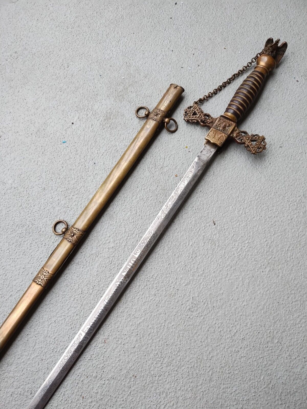 Victorian Sword Knight Of The Golden Eagle 1800's