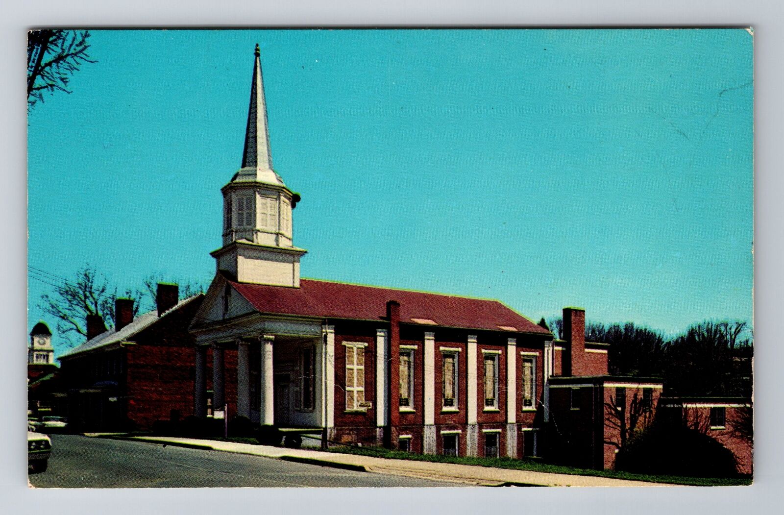 Jonesboro TN-Tennessee, Jonesboro Methodist Church, Antique Vintage Postcard