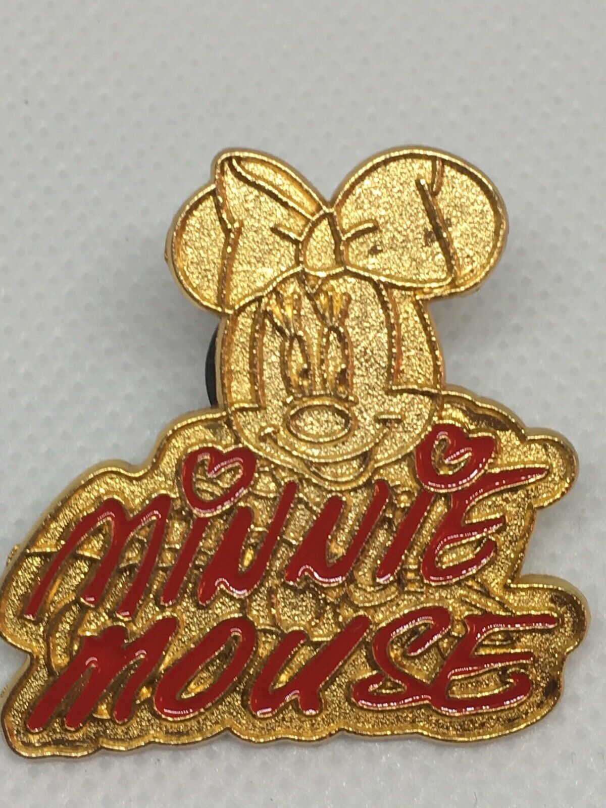 Disney Trading Pin -  Minnie Mouse Character Signatures