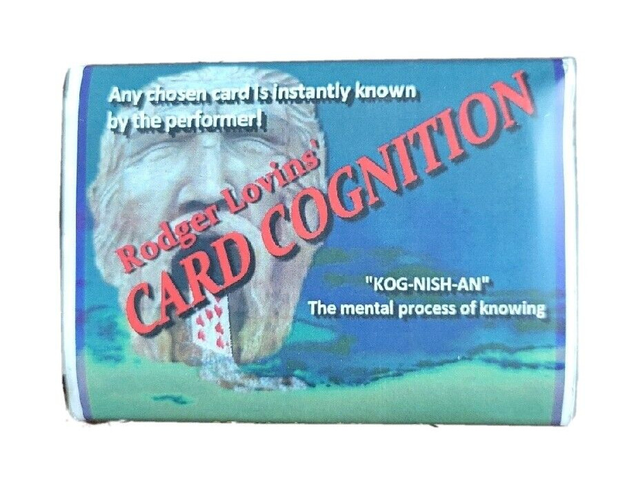 Card Cognition By Rodger Lovins - Close-up card magic {gimmick w/ instructions]