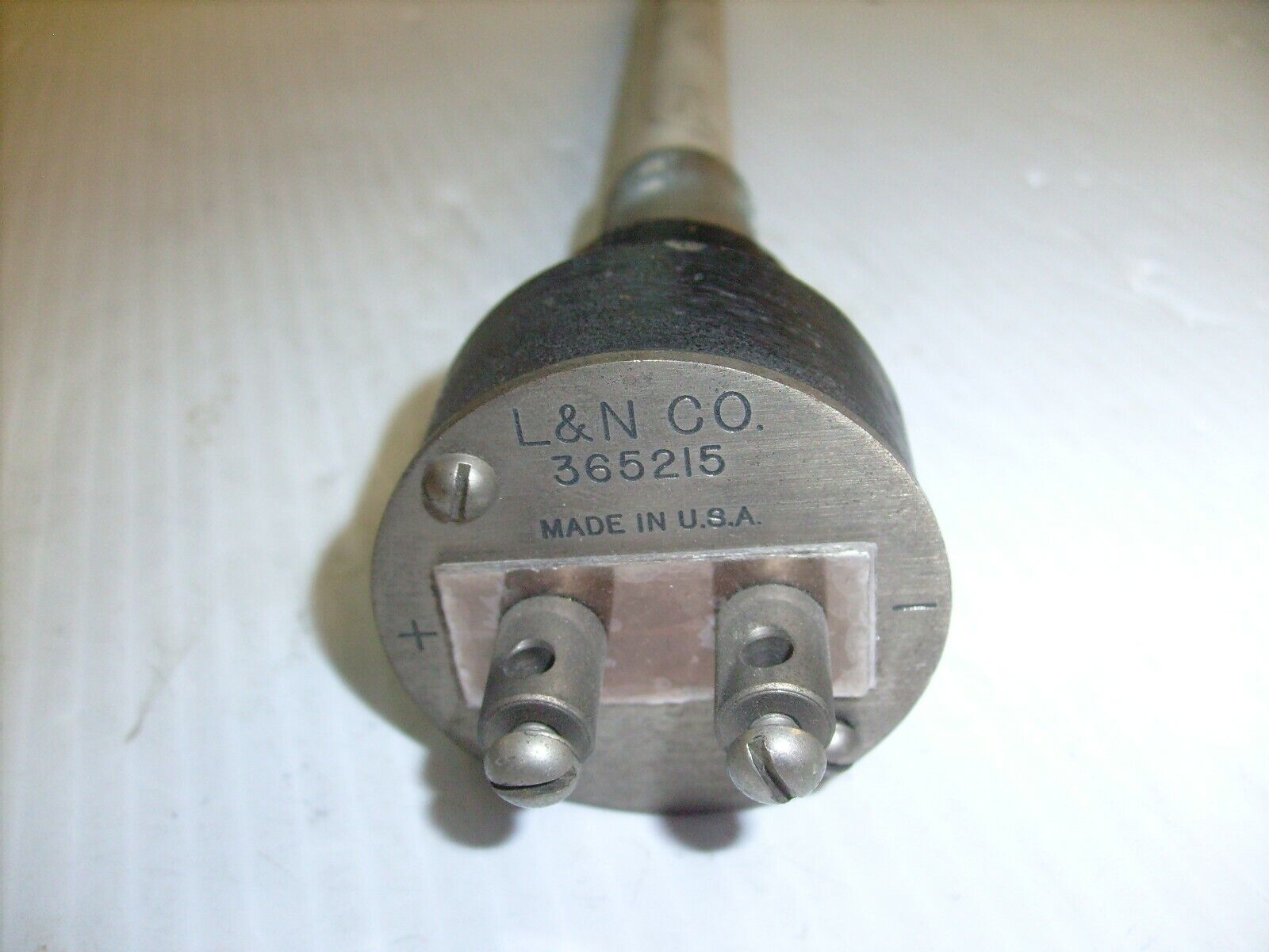L & N  CO. 365215 Rod , switch rod control.  Railroad part ? RR L&N