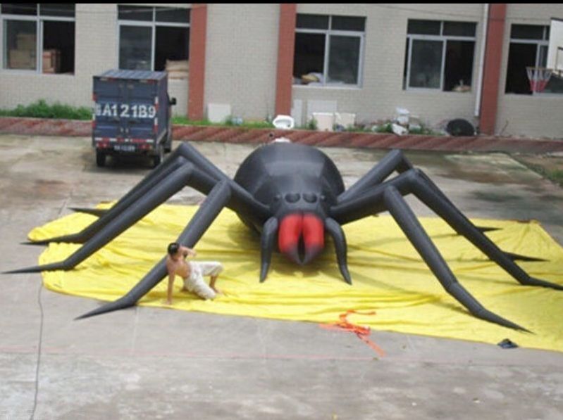 30ft Inflatable Spider Halloween Holiday Decoration with Blower Na 110v /220v