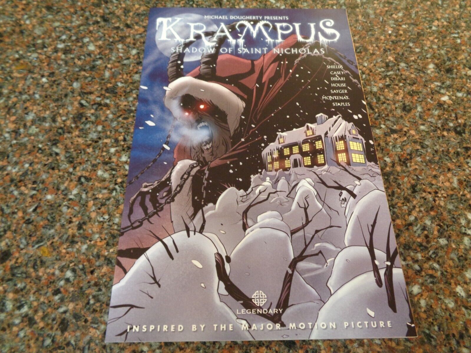 Krampus: Shadow of Saint Nicholas (Paperback, Brand New) Legendary