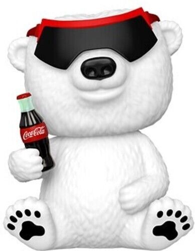 FUNKO POP AD ICONS: Coca-Cola- Polar Bear (90\'s) [New Toy] Vinyl Figure