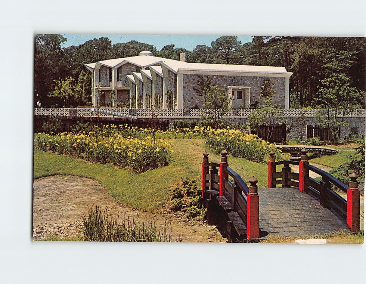 Postcard The Botanical Gardens and Administration Building Norfolk Virginia USA