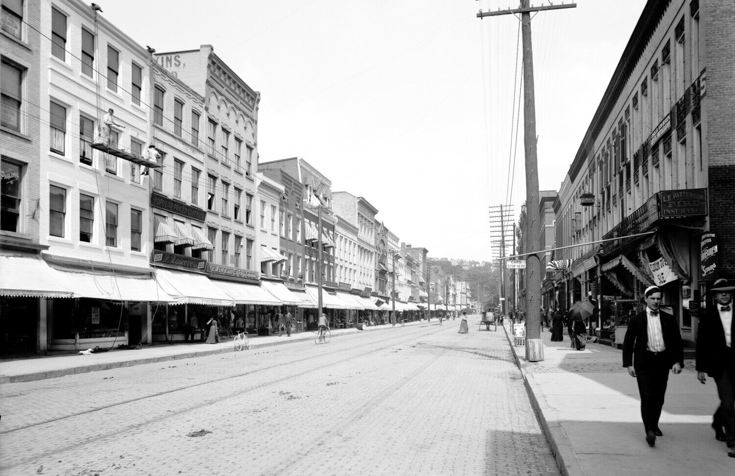 1890-1901 State Street, Ithaca, New York Vintage Photograph 11\