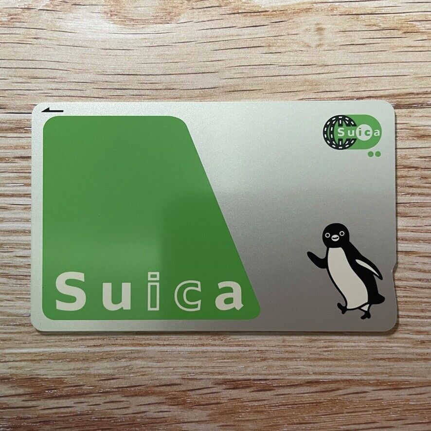Brand-new Penguin Normal Suica Prepaid Transportation IC card JR East