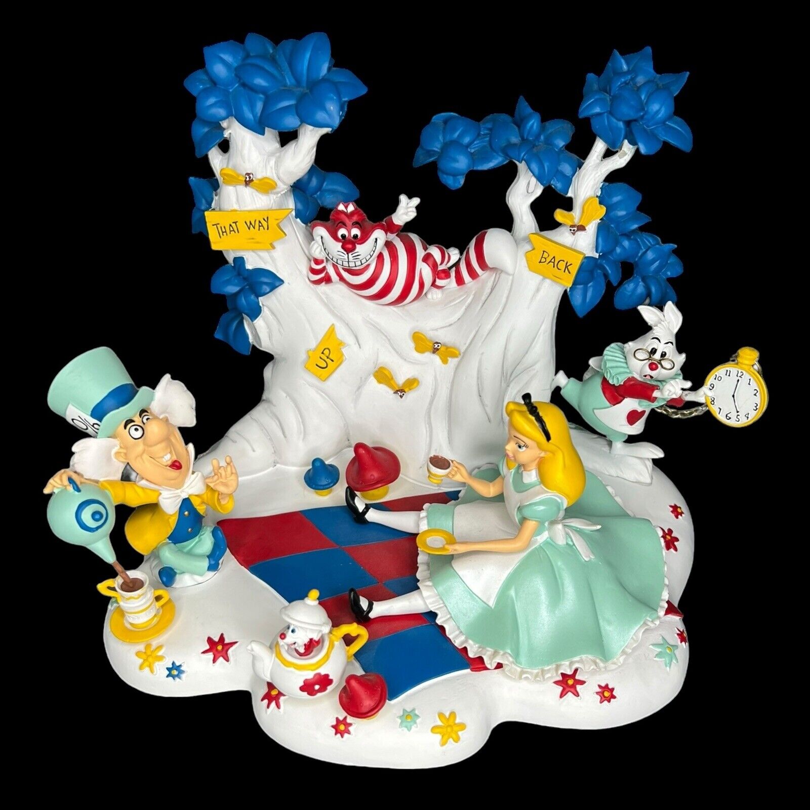 RARE Disney Store Japan Exclusive 2018 Alice In Wonderland Tea Time 10” Figure