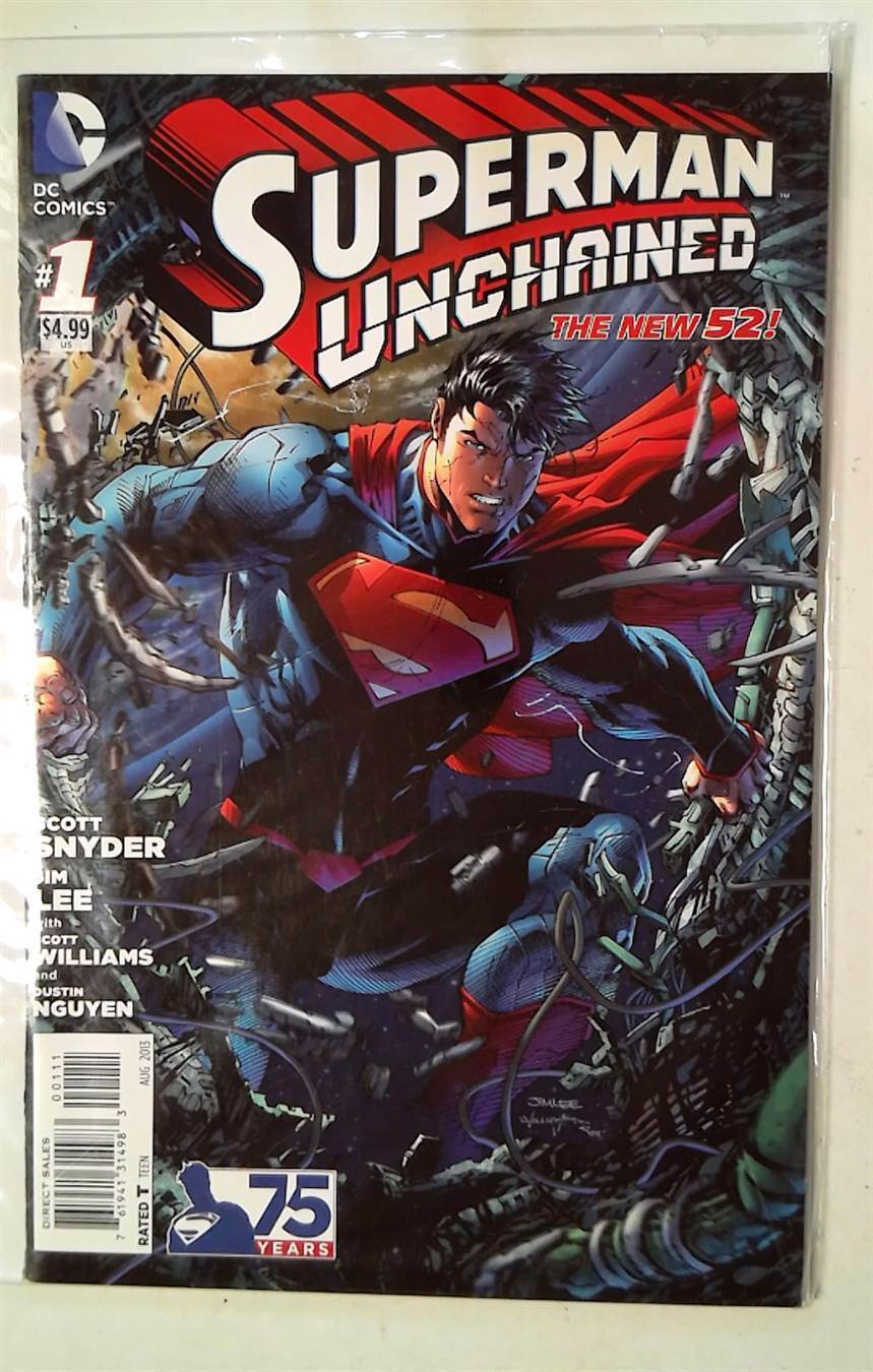 Superman Unchained #1 DC Comics (2013) NM 1st Print Comic Book