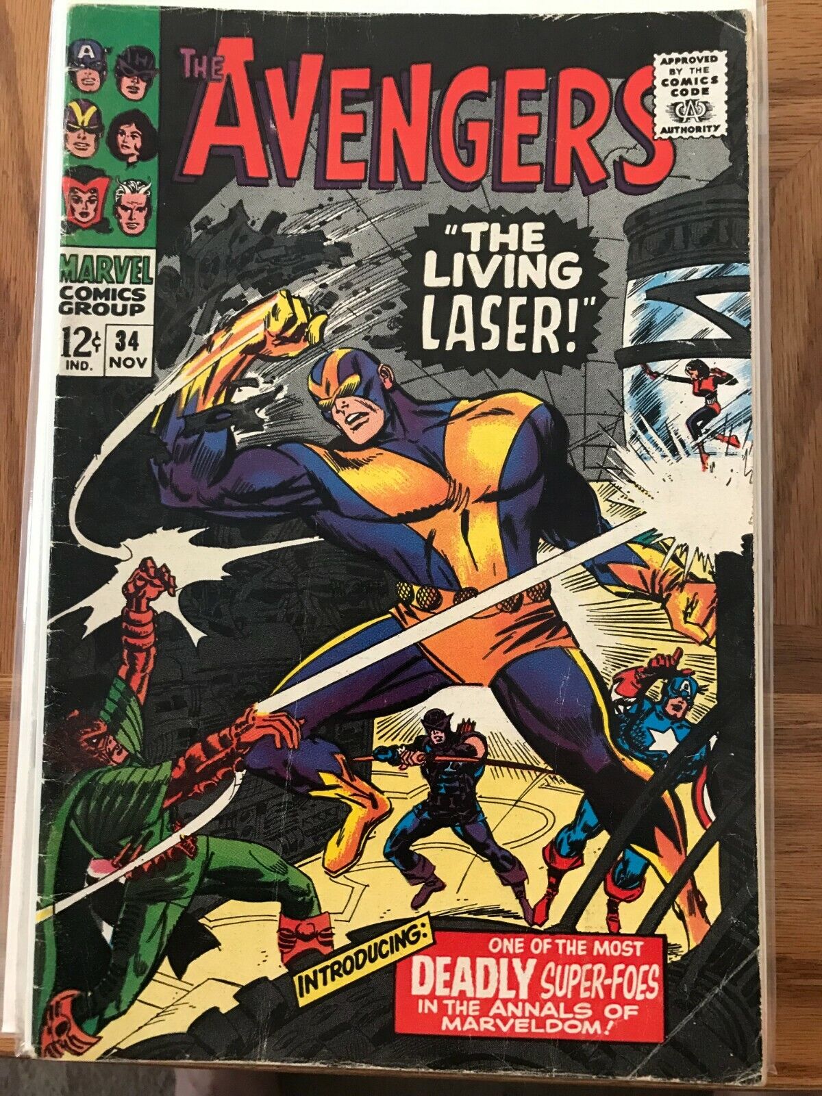 Avengers 34 The Living Laser