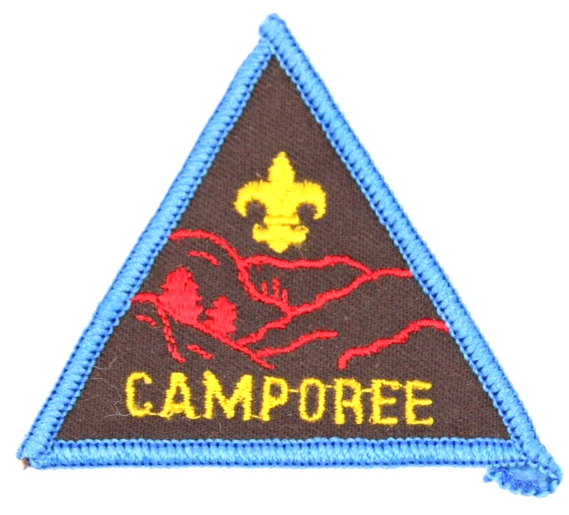 MINT Vintage Generic Camporee Patch Boy Scouts BSA
