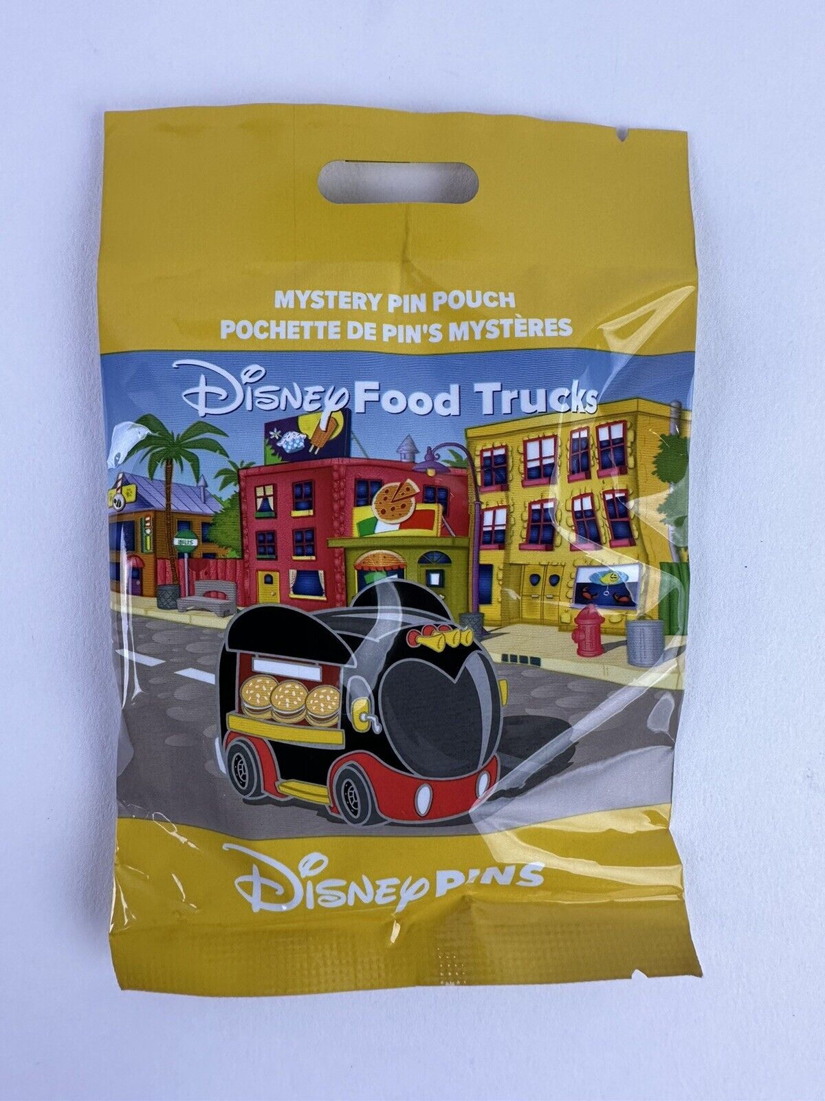 Disney Food Trucks Mystery Collectible Pin Pack Pouch Disney Pin