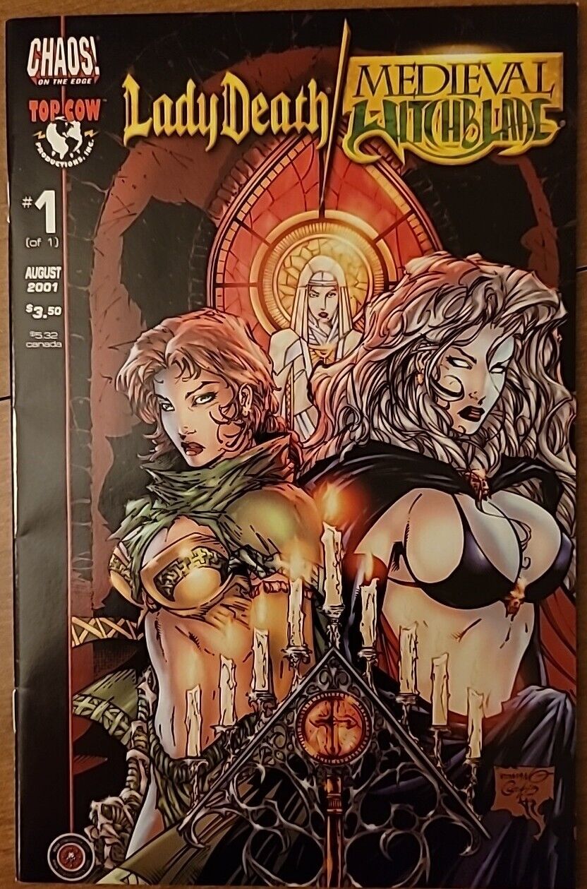 Lady Death/Medieval Witchblade #1 • Top Cow/Chaos Comics • Jan.  2001