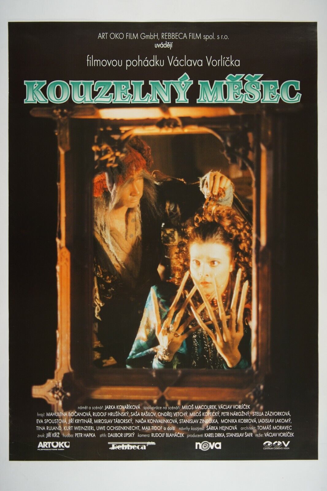 DAS ZAUBERBUCH / KOUZELNÝ MĚŠEC / THE MAGIC BOOK 23x33 Czech movie poster 1996