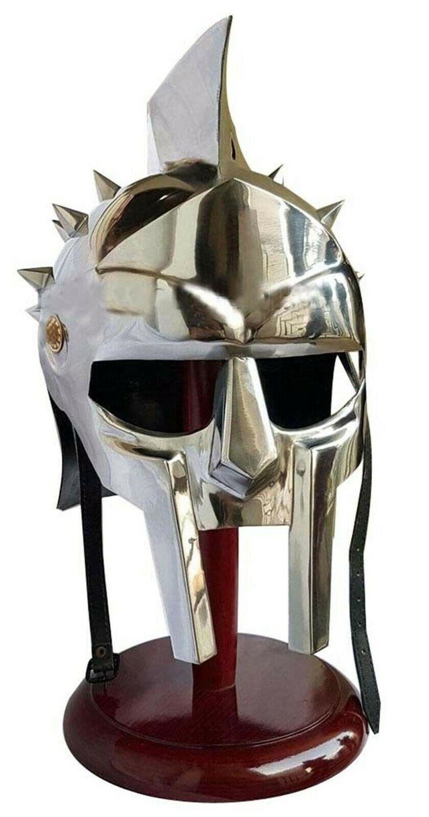 Medieval Gladiator Maximus Viking Helmet Ancient Knight Greek Roman Armor Helmet