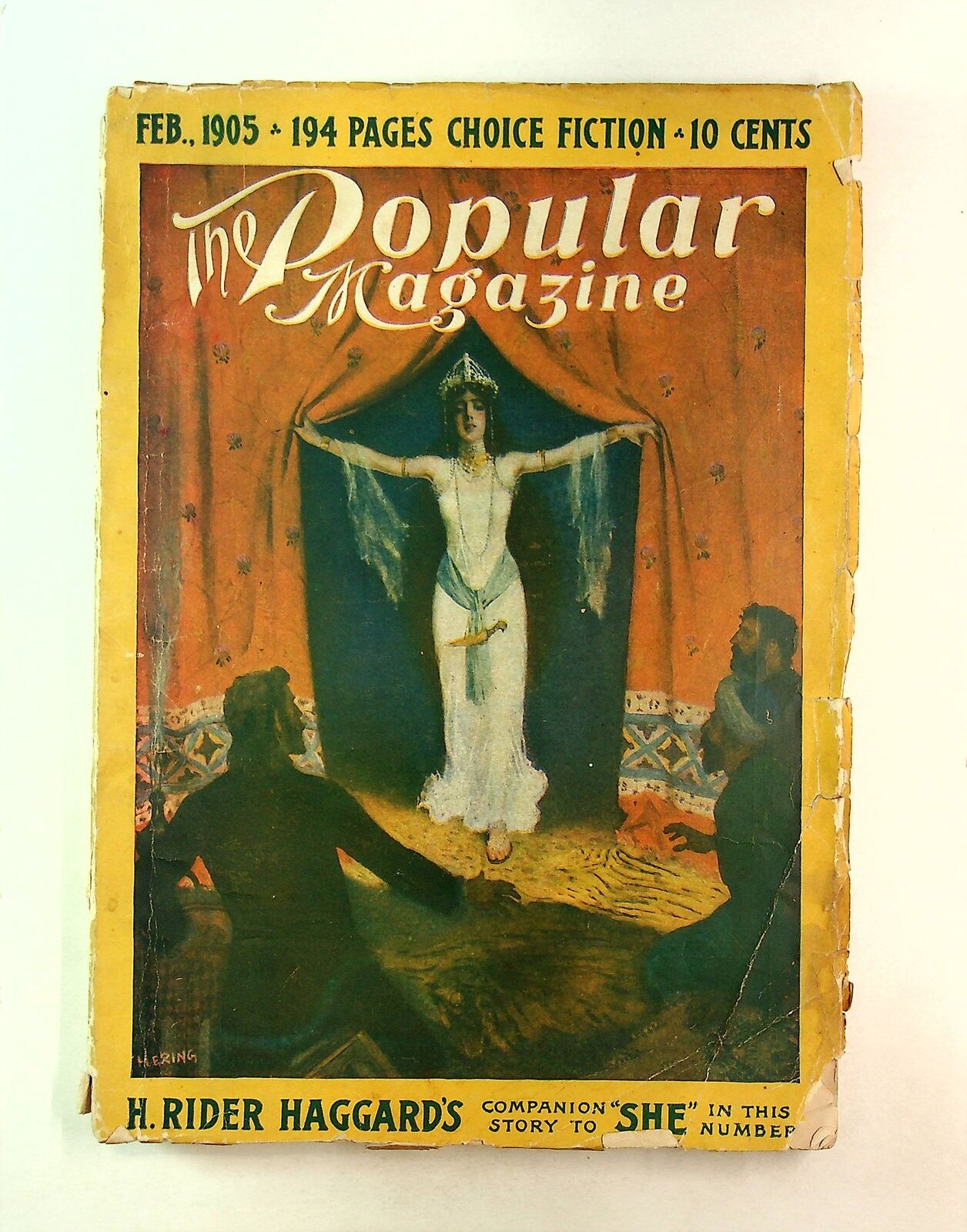 Popular Magazine Pulp Feb 1905 Vol. 3 #4 VG- 3.5