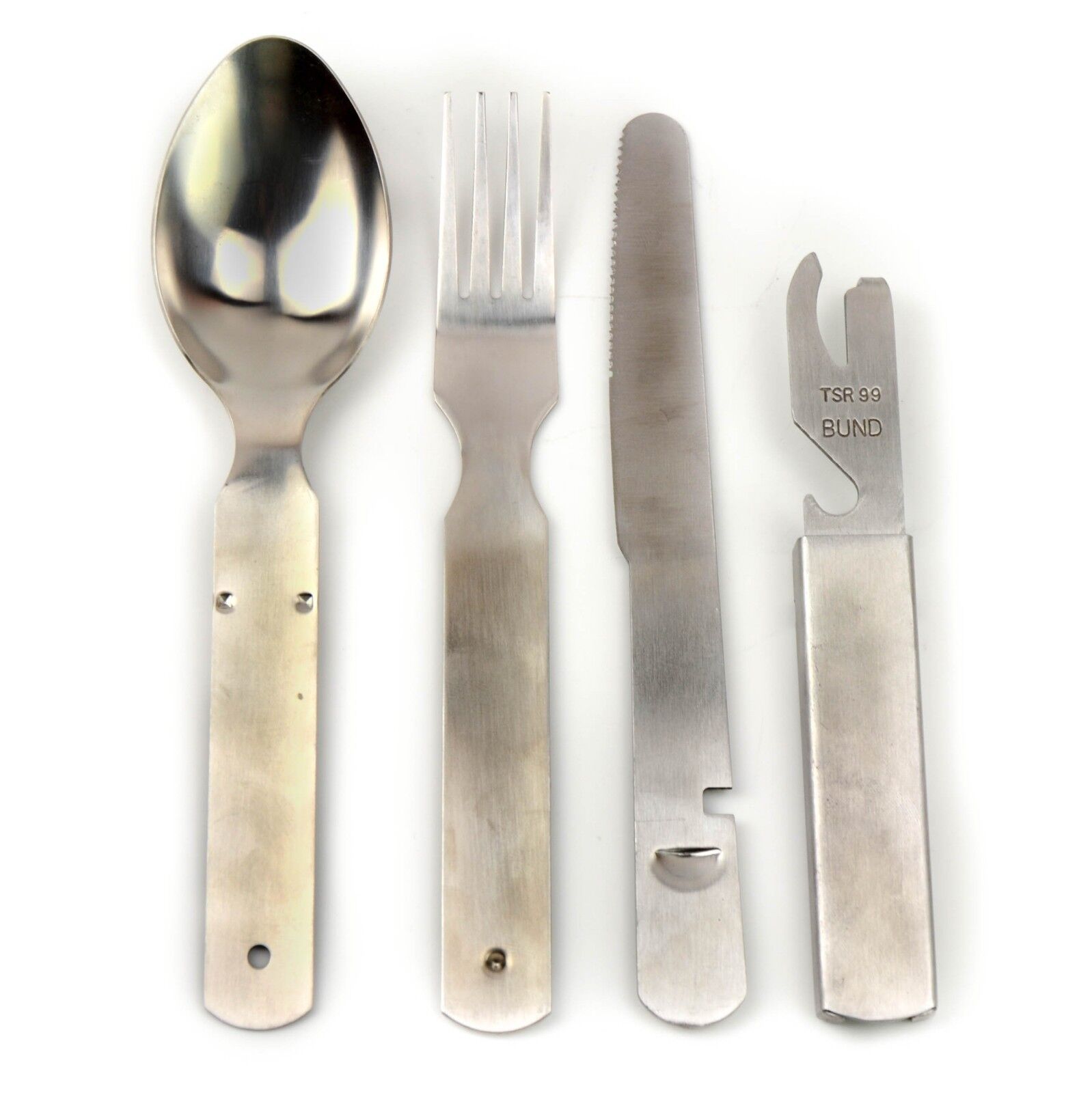 Genuine German army cutlery set eating utensils NEW multitool kit flatware NEW