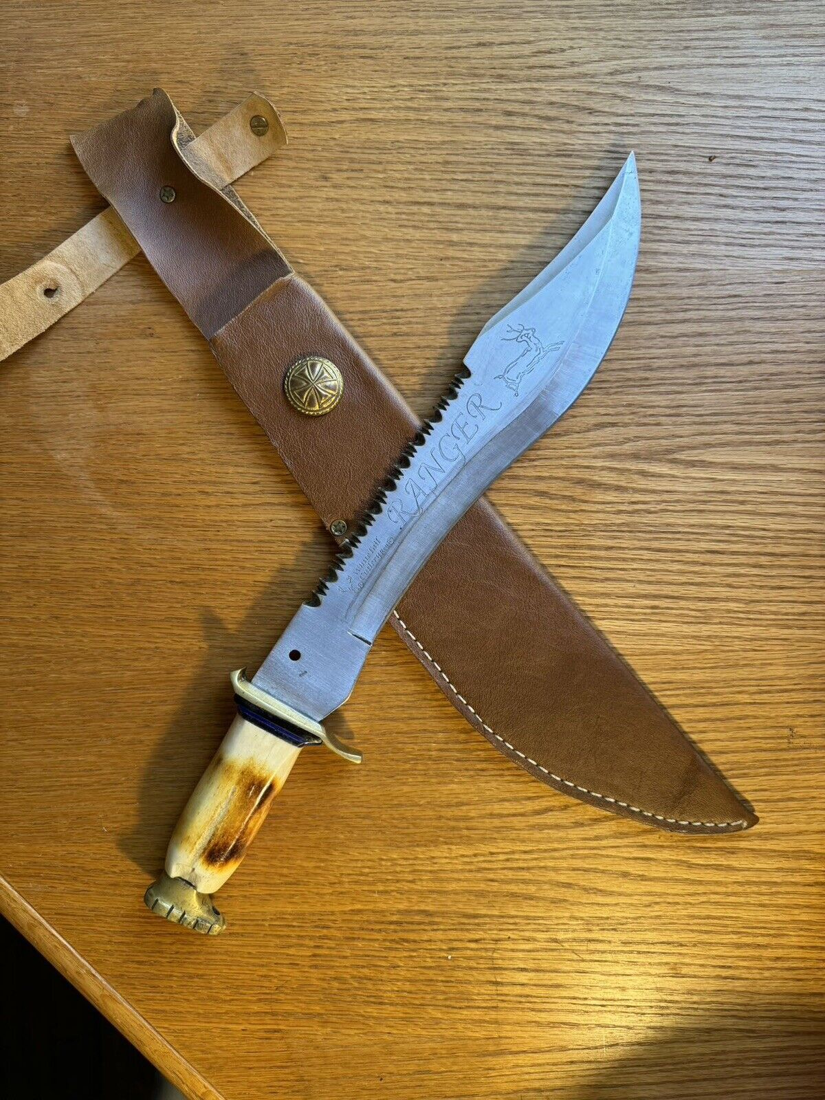 ranger Hunt knife Deer Horn