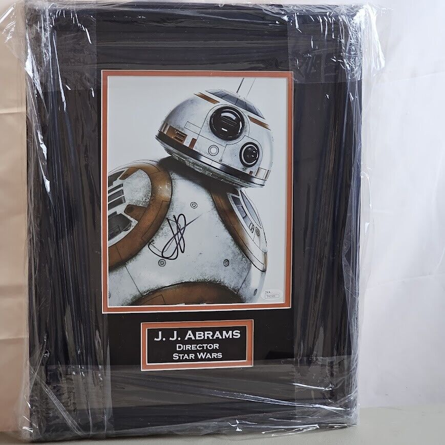 J.J. Abrams  Signed Autographed BB8 Picture Star Wars JSA COA Framed  JJ