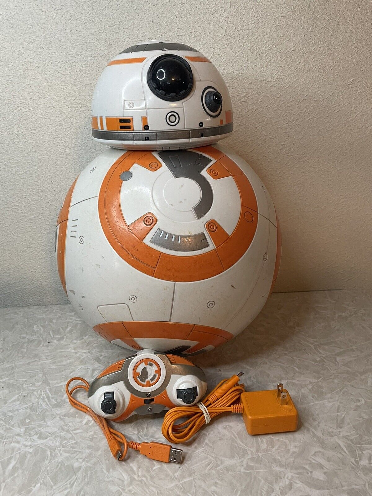 Star Wars Hero Droid BB 8 Interactive Robot Remote Control Life Size WORKS- 18”