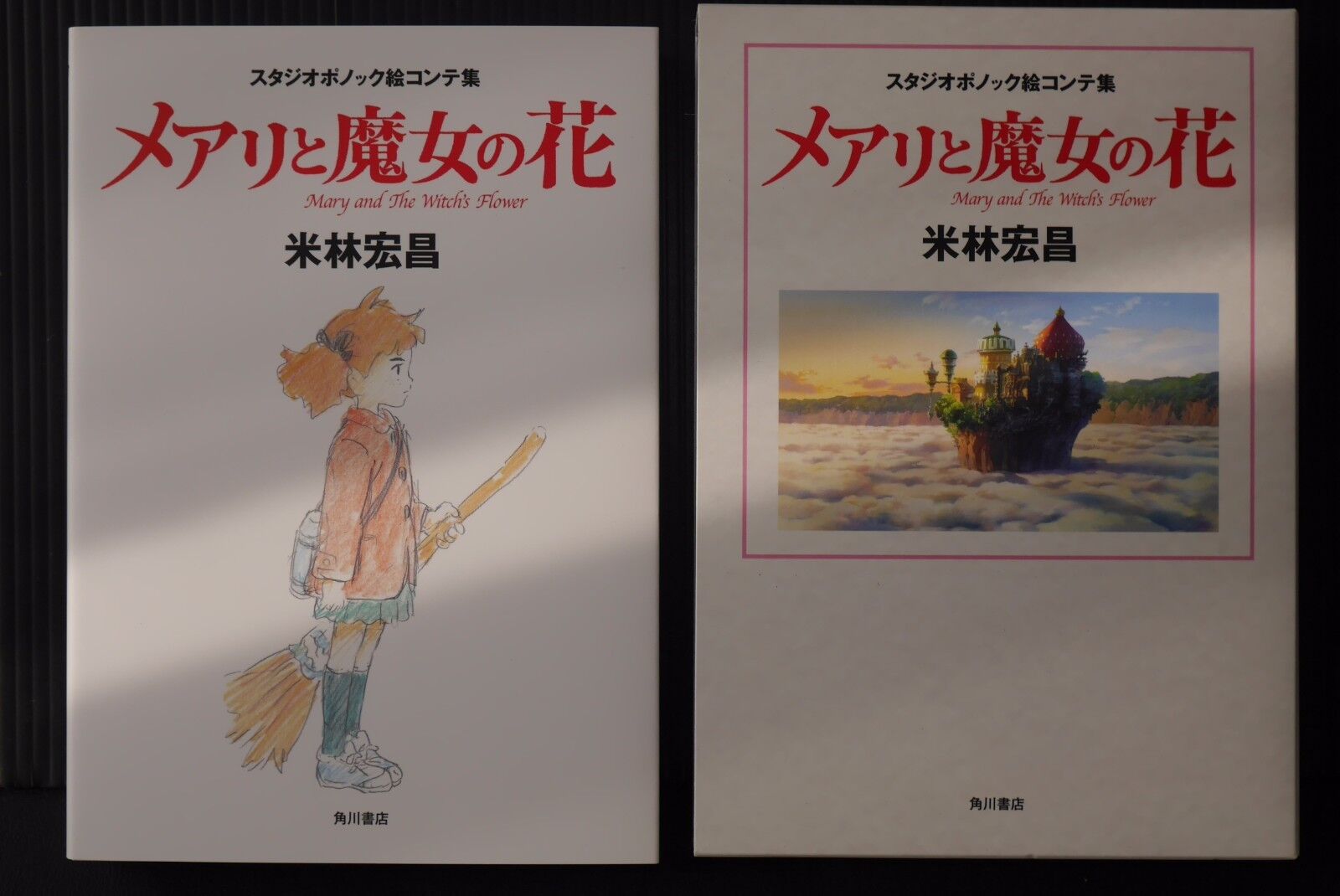JAPAN Hiromasa Yonebayashi: Mary and the Witch's Flower Storyboard Collection