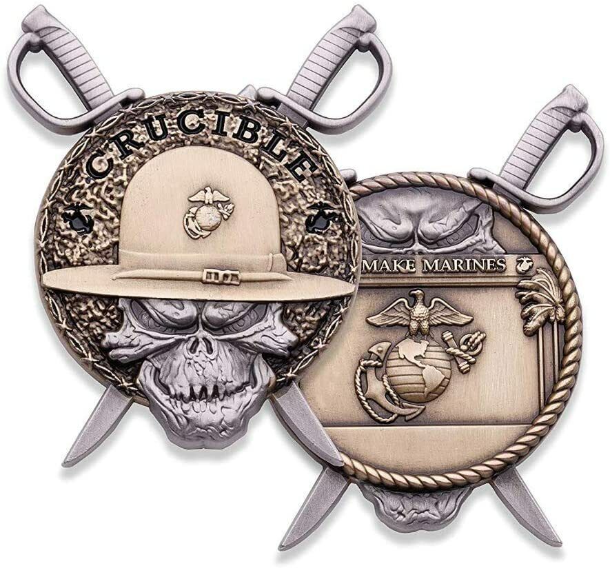 United States Marine Corps Crucible Challenge Coin