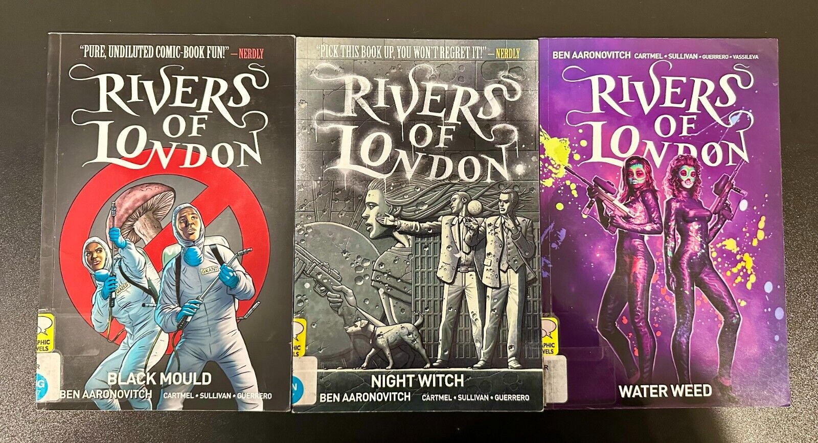 Rivers of London: Black Mould, Night Witch, Water Weed by Ben Aaronovitch