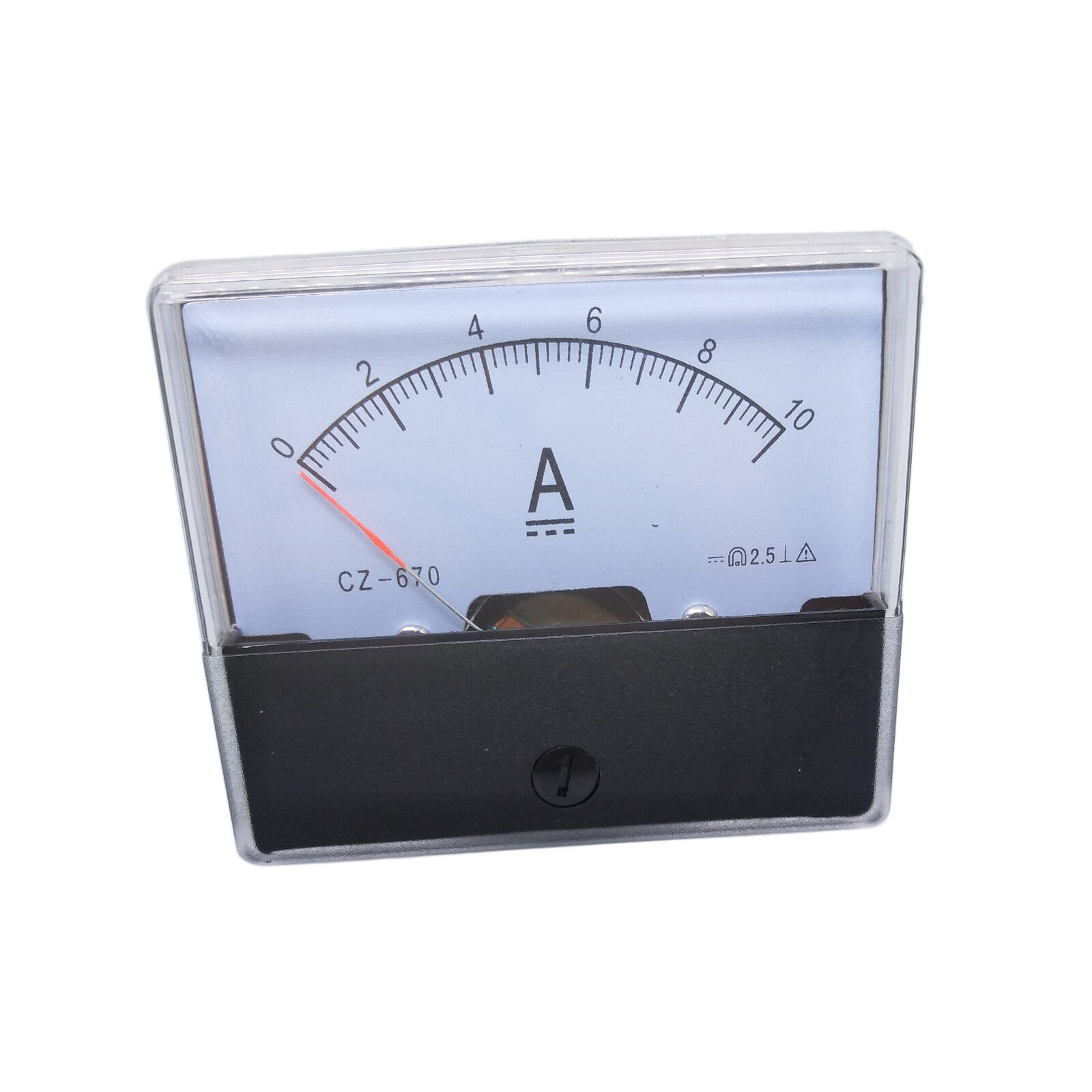US Stock Analog Panel AMP Current Ammeter Meter Gauge DH-670 0-10A DC