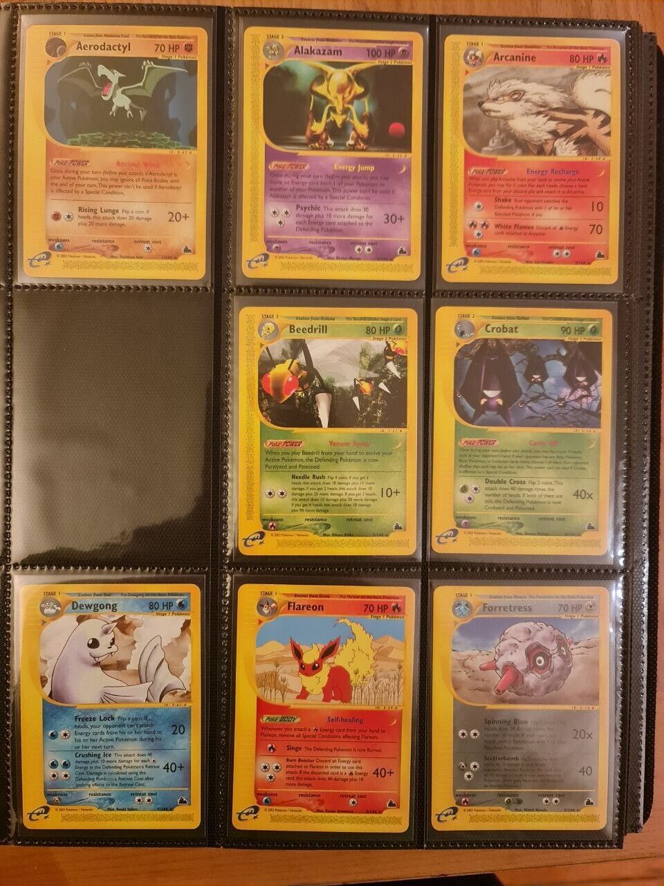 Pokemon Cards Near Complete Skyridge Set 99/144 Mint / Near Mint WOTC Rare