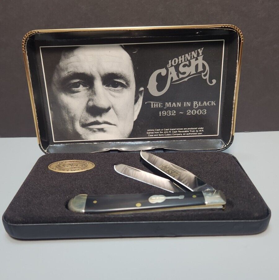 Case xx 2009 Johnny Cash 2 blade Knife