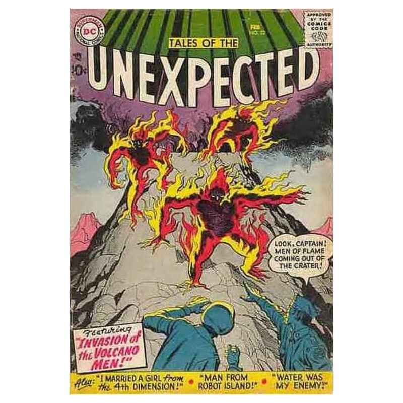 Tales of the Unexpected (1956 series) #22 in Fine condition. DC comics [v\\