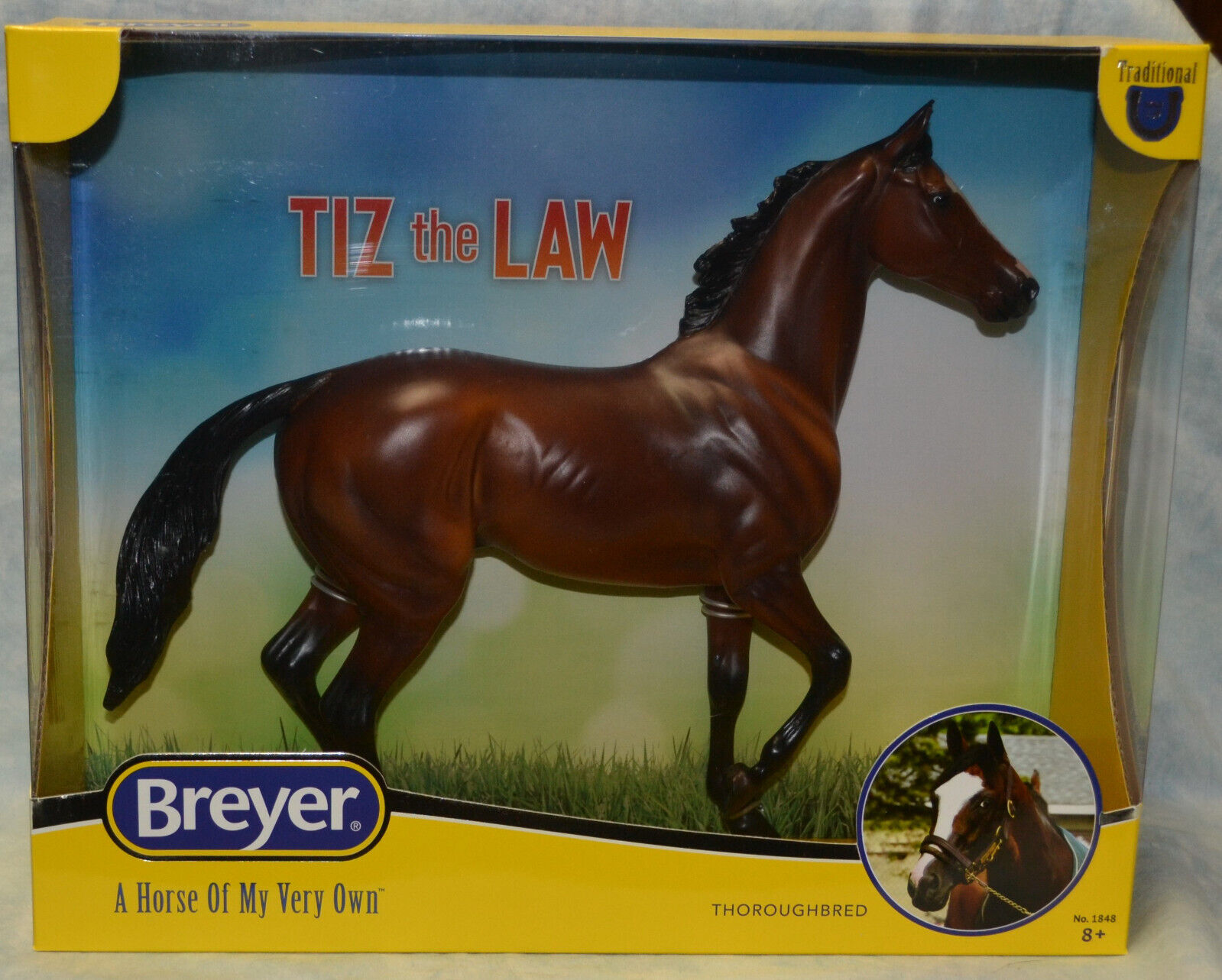 Breyer Traditional #1848 Tiz The Law Thoroughbred Race Horse Lonesome Glory Mold