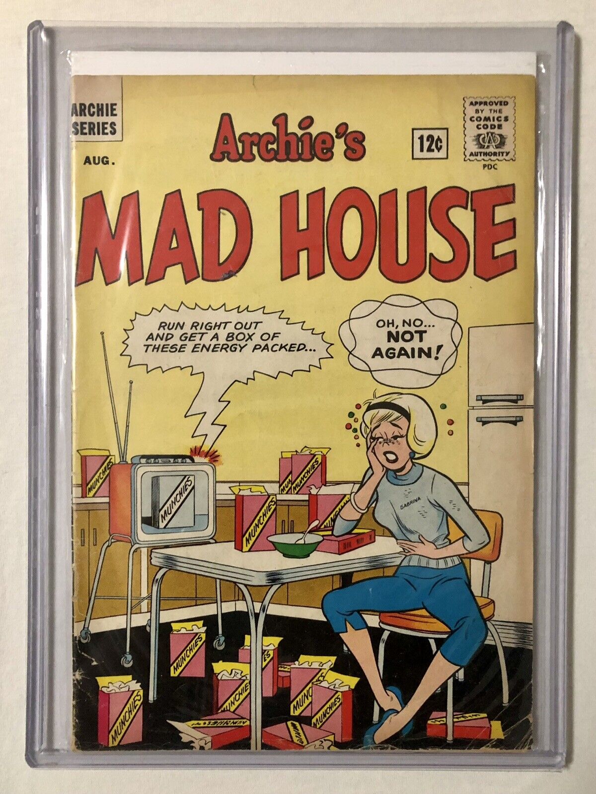 Sabrina The Teenage Witch, Archie Mad House #27, 1963, Archie Publication