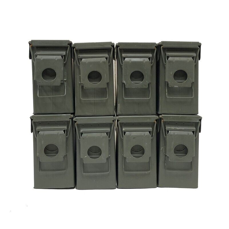 30 Cal ammo can - Grade 1 - 8 Pack
