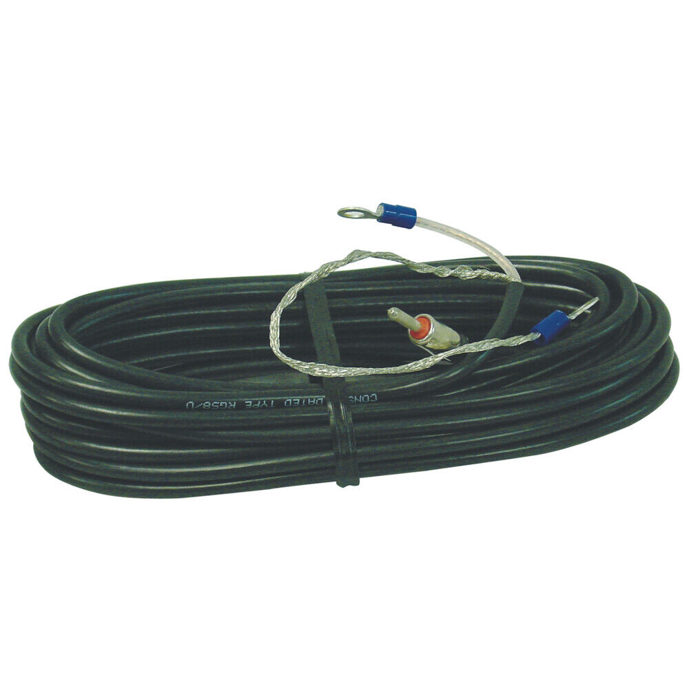 Procomm PL25XJM 25\' Coax Cable with Motorola Plug and Ring Terminals