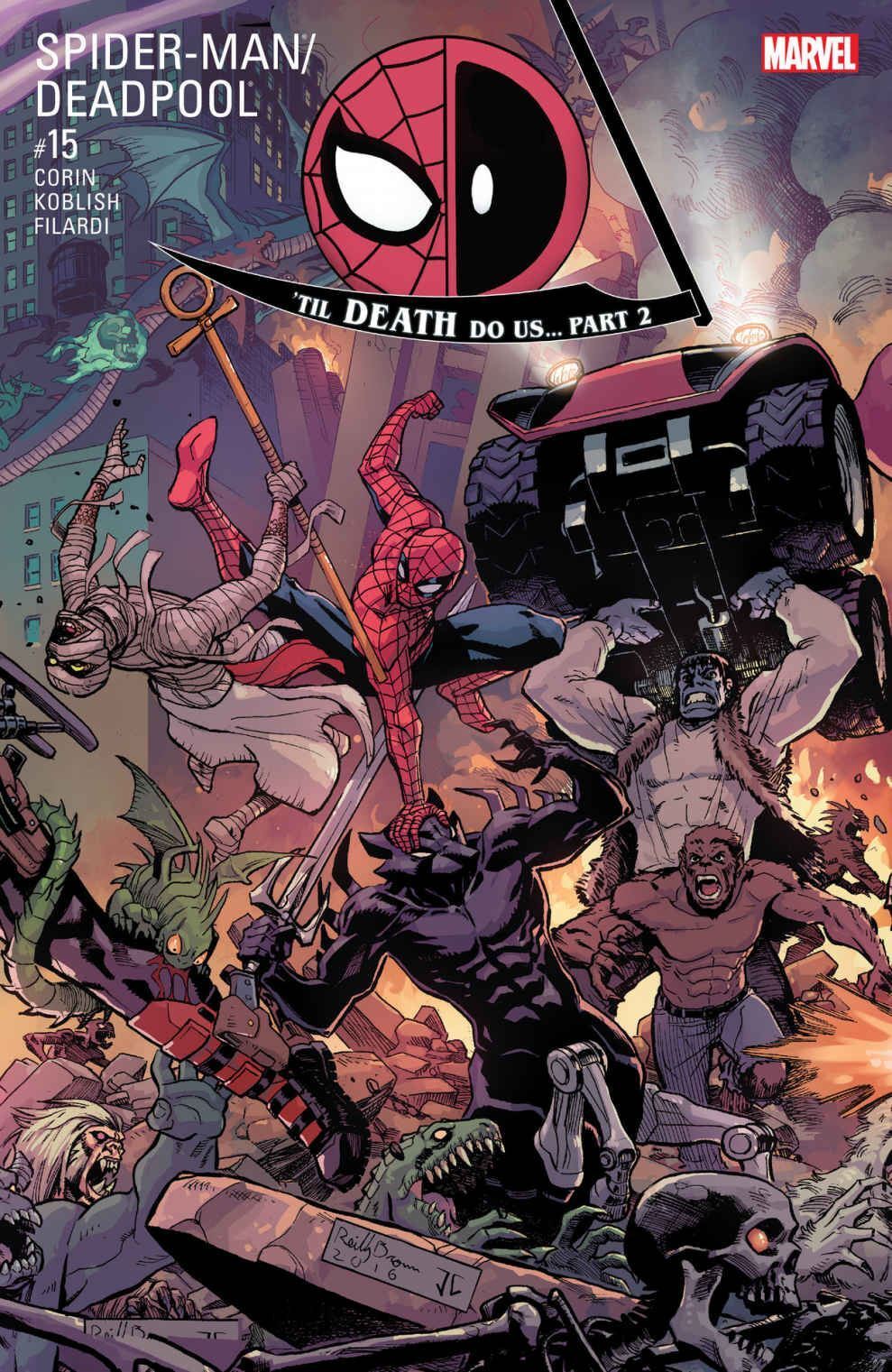 Spider-man Deadpool #15 Marvel Comics Comic Book