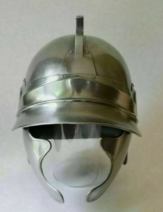 Hellenistic Thracian Greek Medieval Helmet With Leather liner & Adjustable Strap