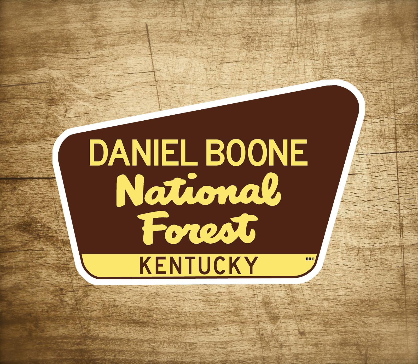 Daniel Boone National Forest Decal Sticker 3.75\