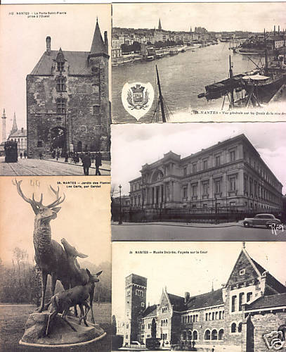 NANTES LOIRE-ATLANTIQUE (DEP.44) 700 Postcards pre-1940 (L5936)