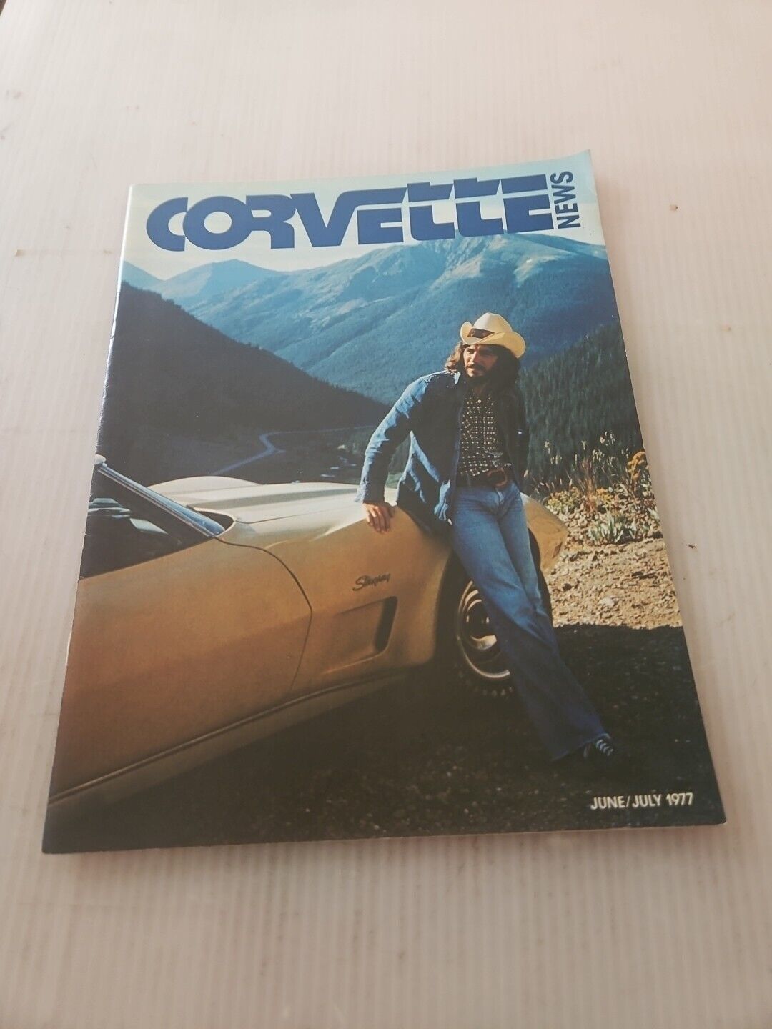 Vintage 1977 June/July, Corvette News Magazine, By Chevrolet Motors Detroit, MI