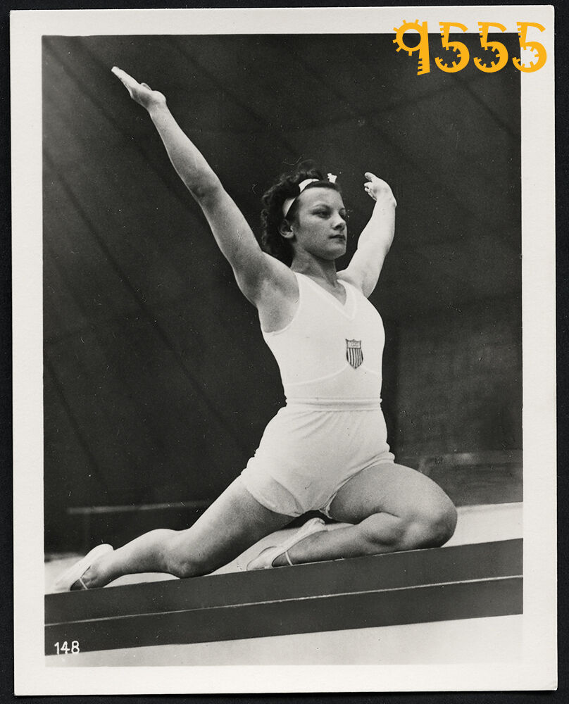  orig. collector card, Frl. Caruccio (USA), Sports OLYMPIC Games Berlin 1936 (#1