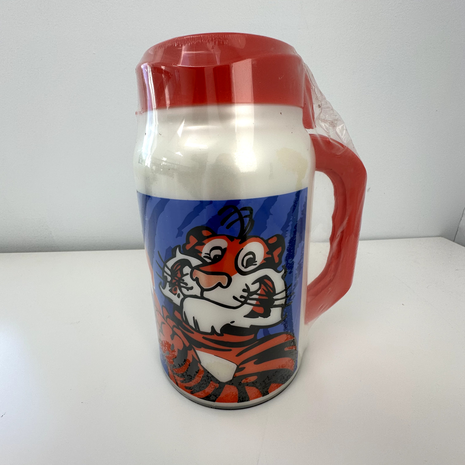VINTAGE Exxon Cup Traveller Refillable Mug Tiger Best Way to Get There 44 oz