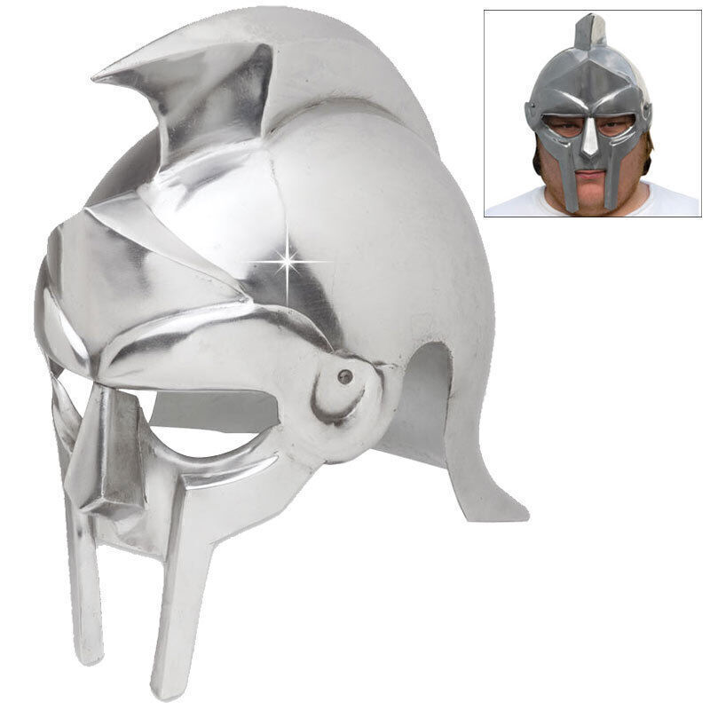 Medieval Gladiator Hand Forged Rhino Legacy Helmet Armor
