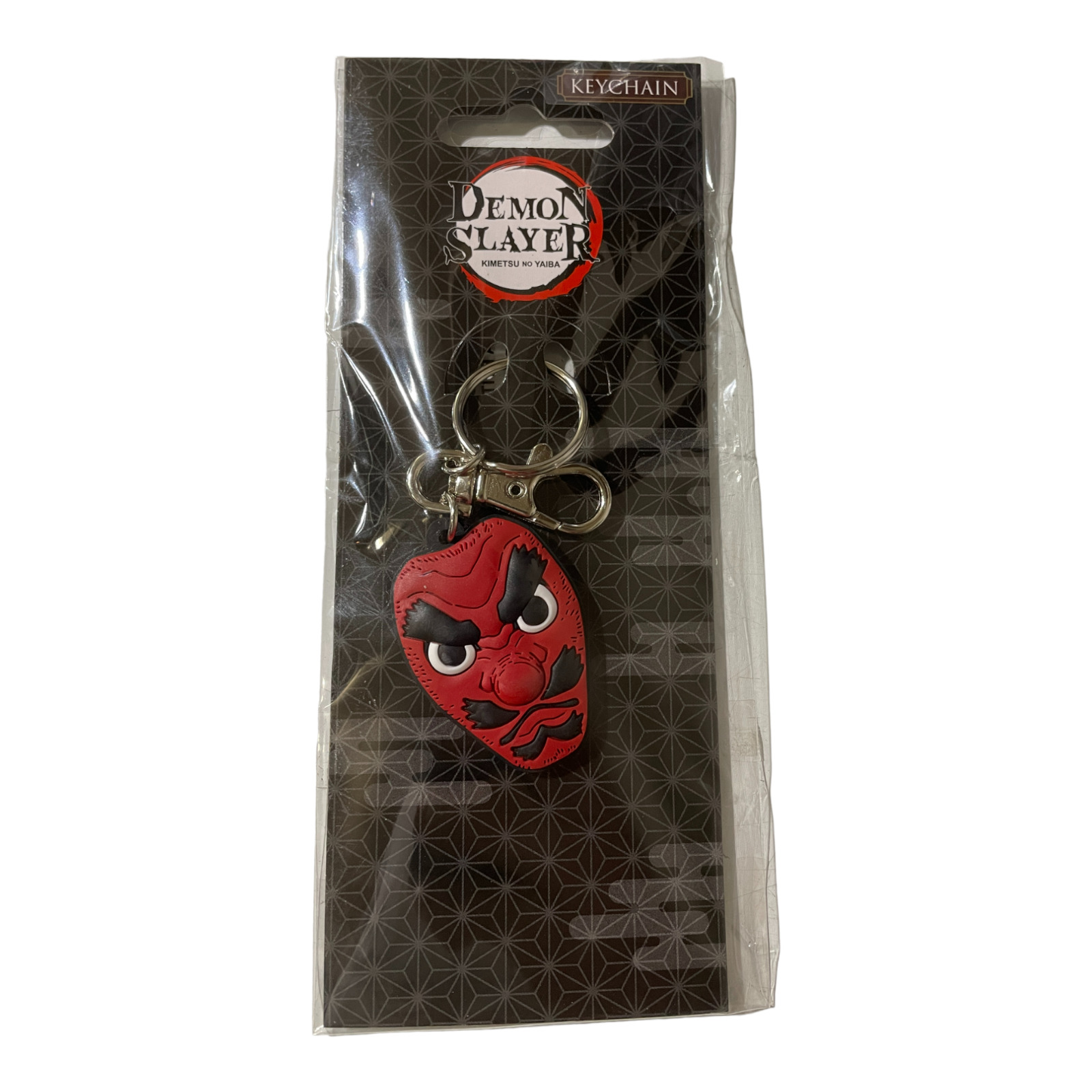Demon Slayer Sakonji Urokodaki Mask Keychain Keyring - Perfect Collectible Fan