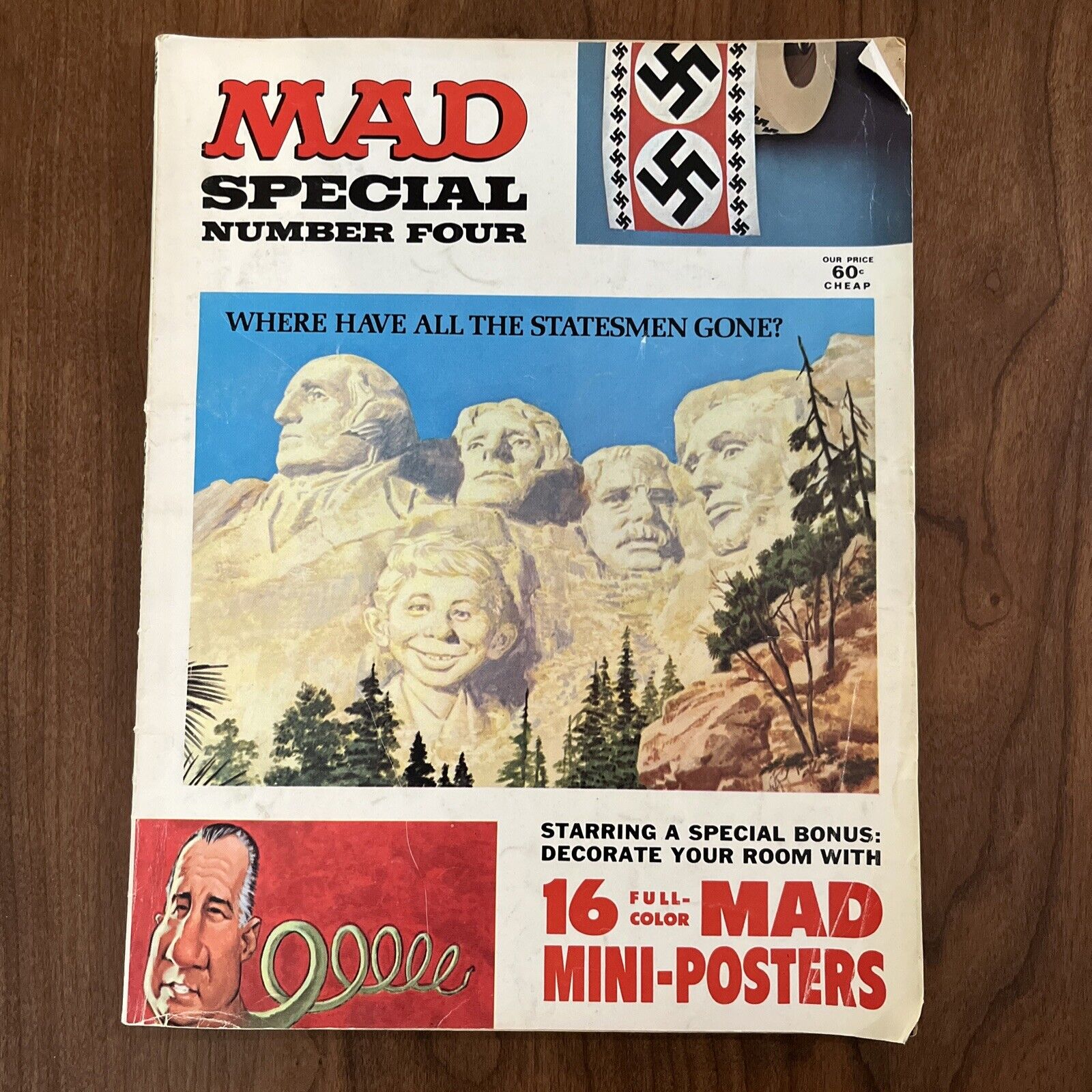Mad Magazine Special Number Four #4 Includes All MINI POSTERS